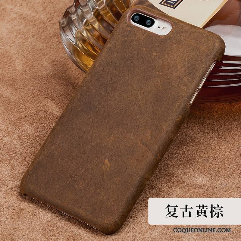 Samsung Galaxy S7 Edge Coque Boucle Incassable Cuir Véritable Difficile Vintage Anneau Étoile