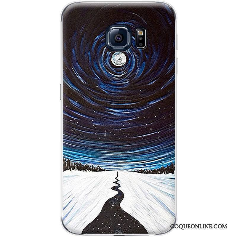 Samsung Galaxy S7 Edge Coque De Téléphone Gaufrage Étui Chauve Souris Noir Luxe Étoile