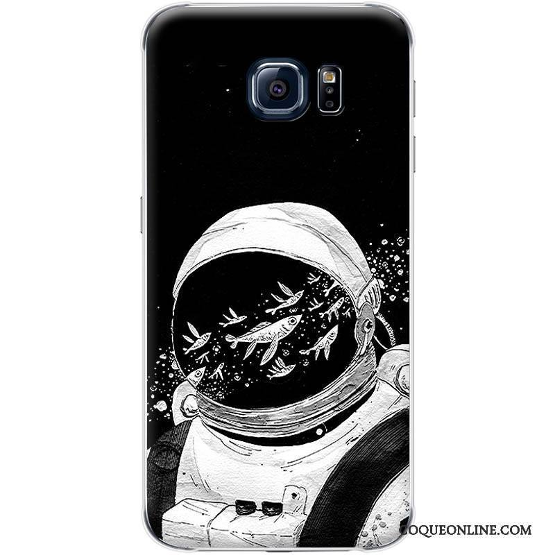 Samsung Galaxy S7 Edge Coque De Téléphone Gaufrage Étui Chauve Souris Noir Luxe Étoile