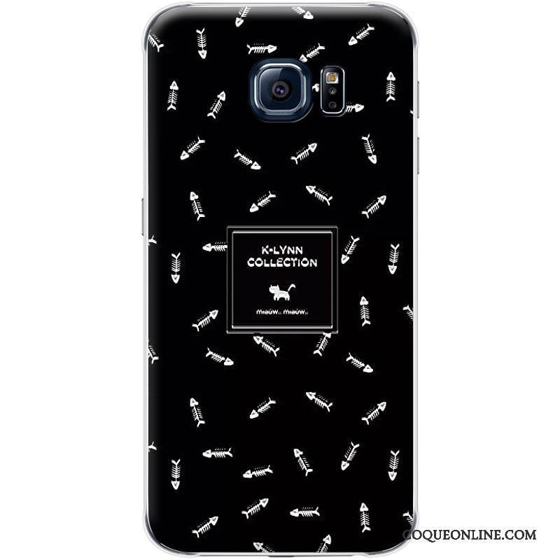 Samsung Galaxy S7 Edge Coque De Téléphone Gaufrage Étui Chauve Souris Noir Luxe Étoile