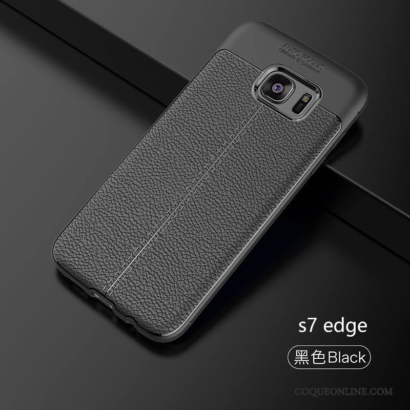 Samsung Galaxy S7 Edge Coque De Téléphone Étui Simple Silicone Protection Tendance Incassable