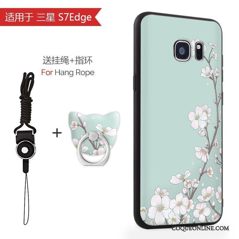 Samsung Galaxy S7 Edge Coque De Téléphone Étui Étoile Tout Compris Incassable Rose