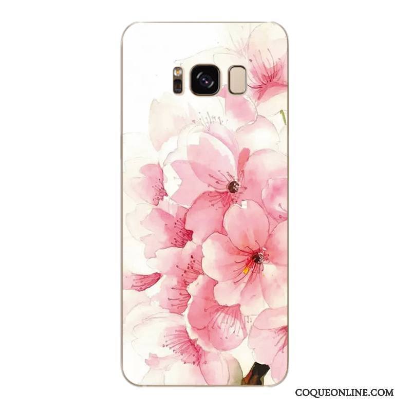 Samsung Galaxy S7 Edge Coque Étoile Fleur Marque De Tendance Protection Fluide Doux Étui Multicolore