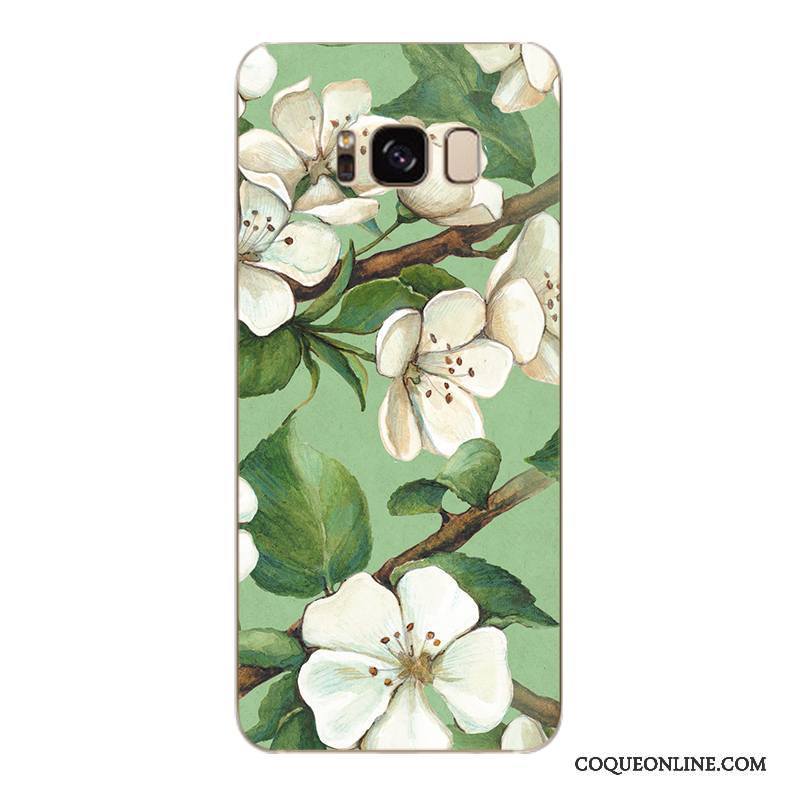 Samsung Galaxy S7 Edge Coque Étoile Fleur Marque De Tendance Protection Fluide Doux Étui Multicolore