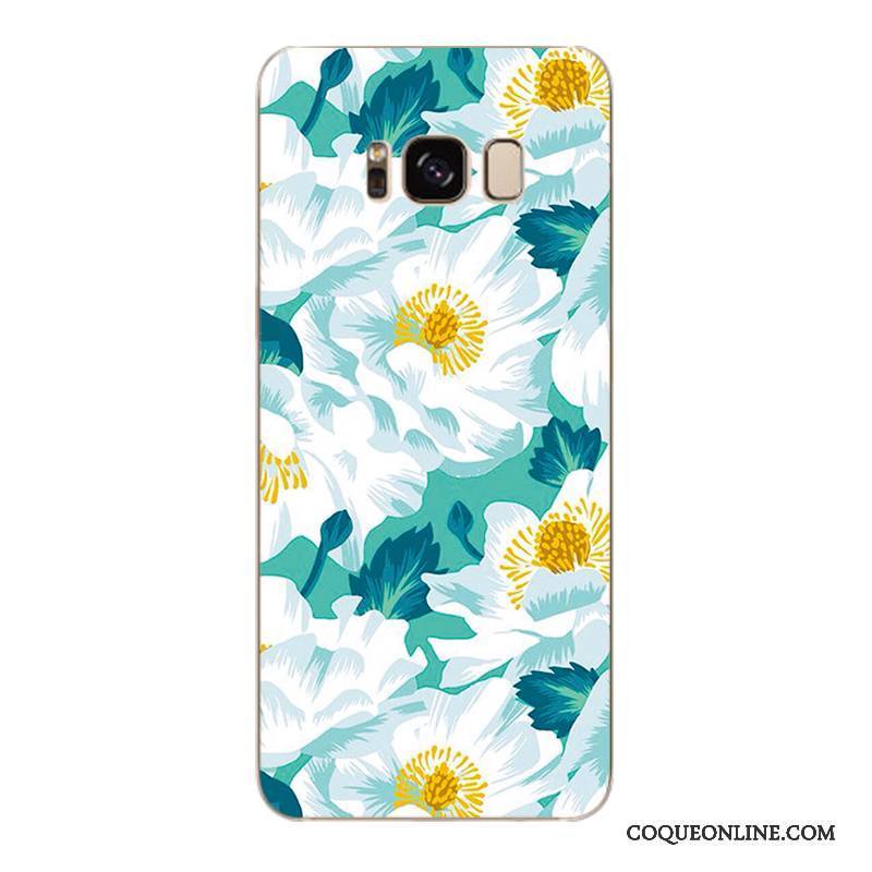 Samsung Galaxy S7 Edge Coque Étoile Fleur Marque De Tendance Protection Fluide Doux Étui Multicolore