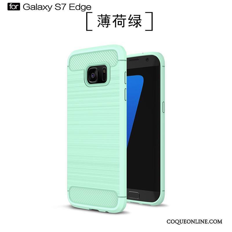 Samsung Galaxy S7 Edge Délavé En Daim Incassable Étoile Silicone Coque De Téléphone Tout Compris Nouveau