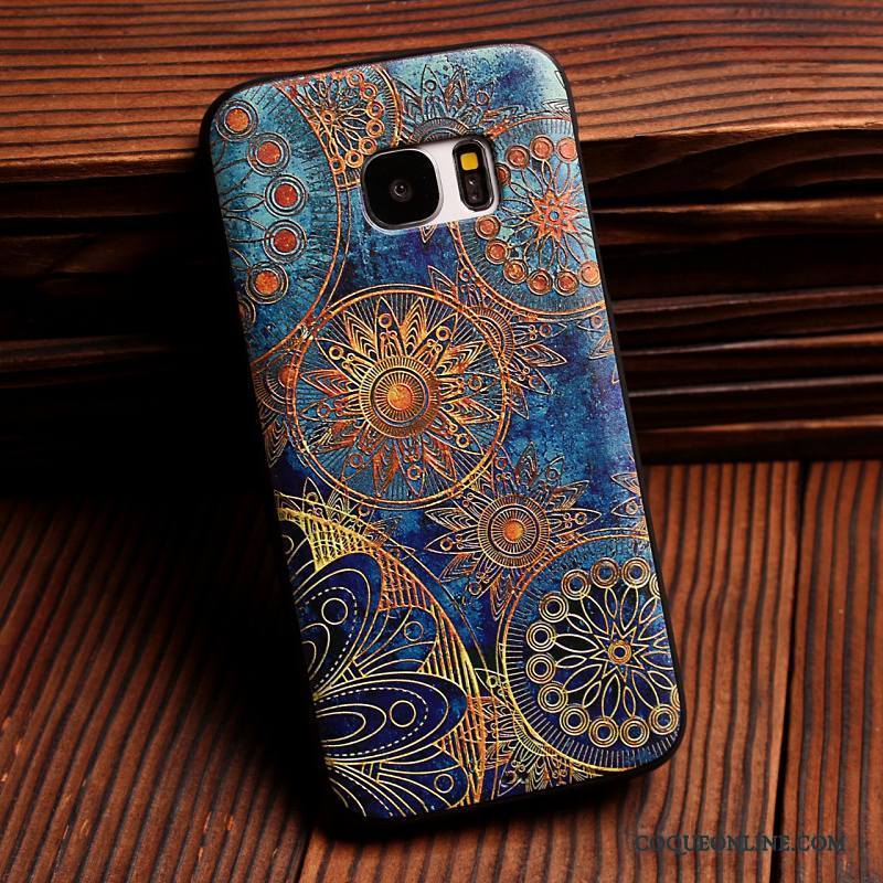 Samsung Galaxy S7 Edge Fluide Doux Coque Tendance Dessin Animé Étoile Protection De Téléphone