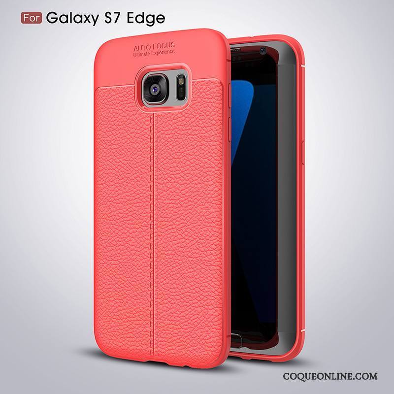 Samsung Galaxy S7 Edge Noir Étoile Fluide Doux Coque De Téléphone Créatif Silicone Incassable