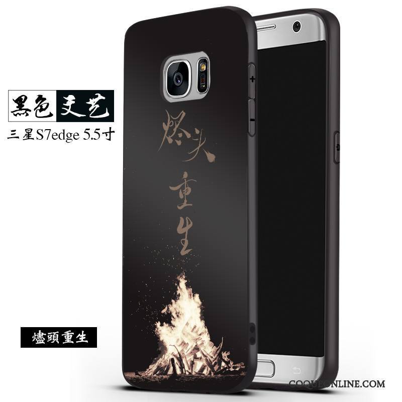 Samsung Galaxy S7 Edge Protection Étoile Coque De Téléphone Silicone Créatif Personnalité Incassable