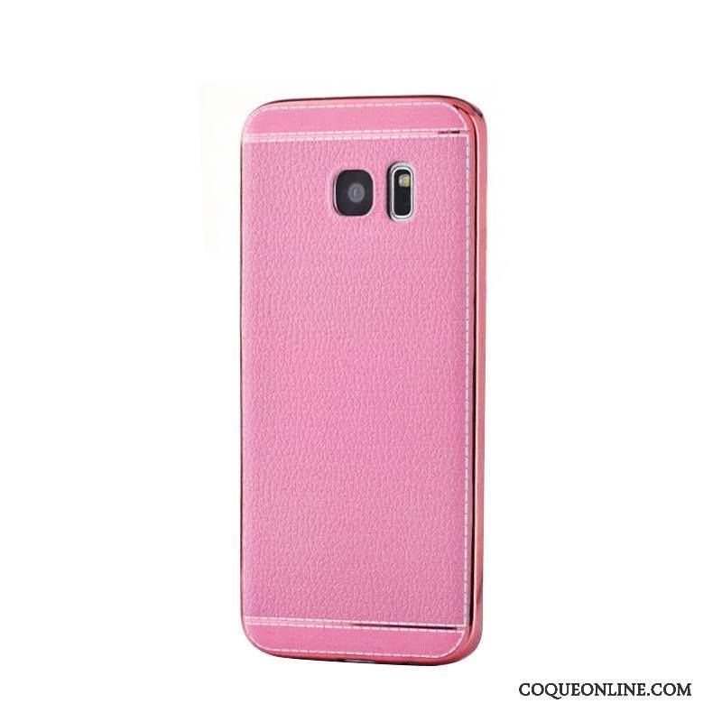 Samsung Galaxy S7 Edge Tendance Fluide Doux Placage Étoile Coque De Téléphone Modèle Fleurie Étui