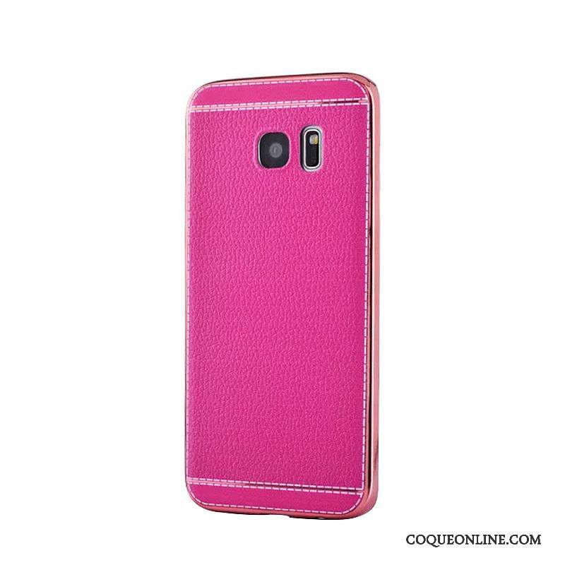 Samsung Galaxy S7 Edge Tendance Fluide Doux Placage Étoile Coque De Téléphone Modèle Fleurie Étui