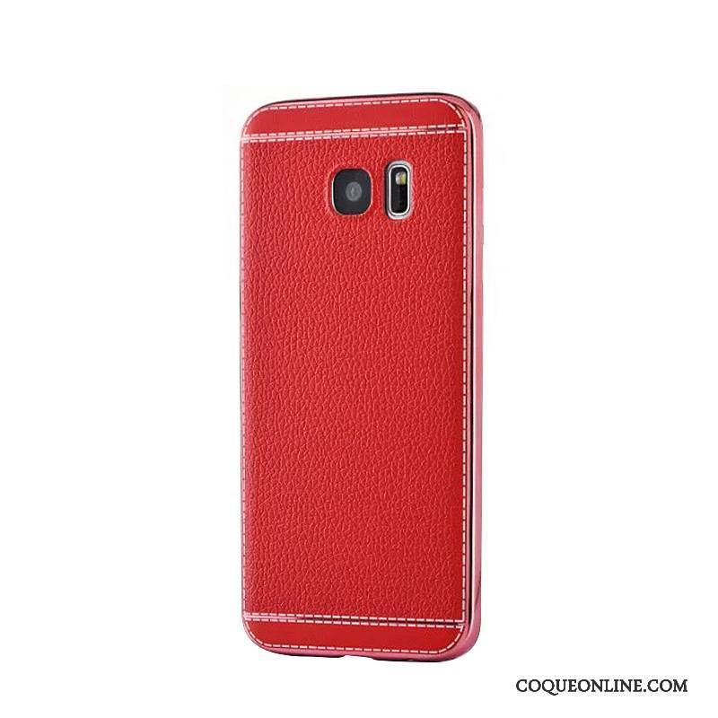 Samsung Galaxy S7 Edge Tendance Fluide Doux Placage Étoile Coque De Téléphone Modèle Fleurie Étui