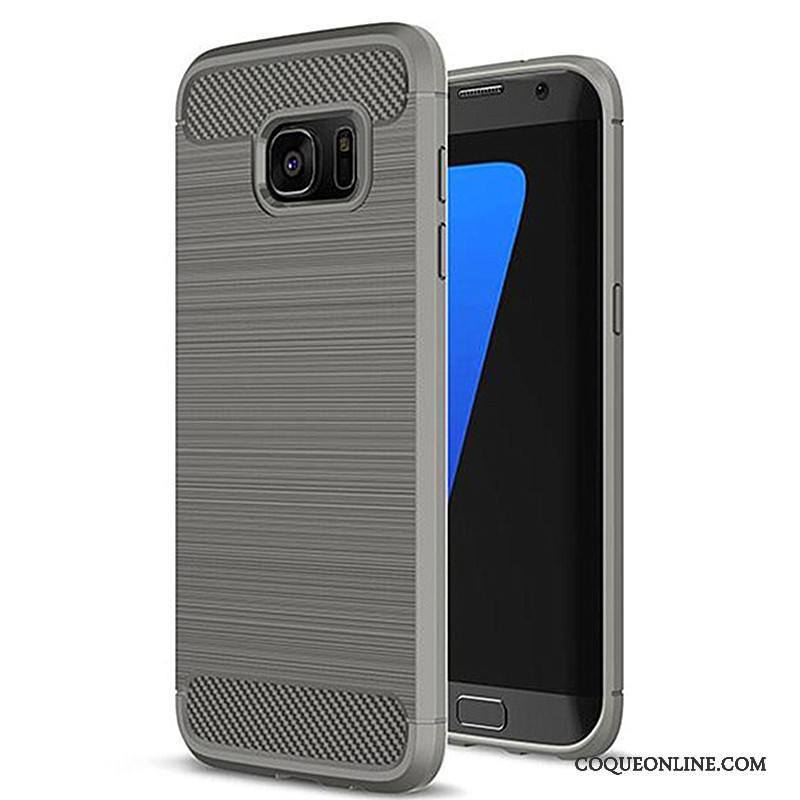 Samsung Galaxy S7 Edge Étoile Bleu Tout Compris Téléphone Portable Étui Coque Fluide Doux