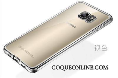 Samsung Galaxy S7 Edge Étui Or Coque De Téléphone Tout Compris Étoile Silicone Transparent