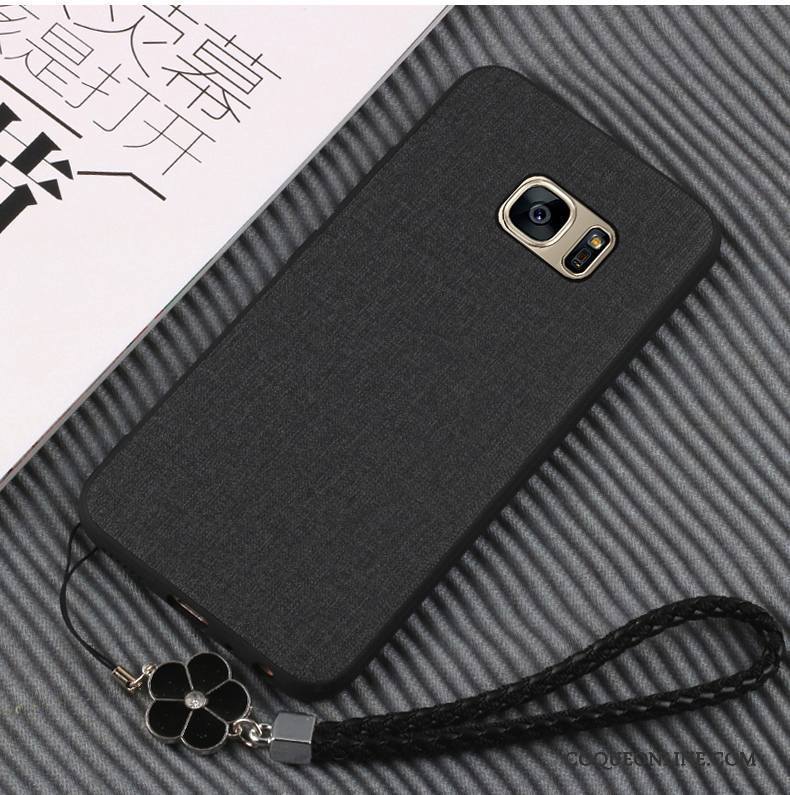 Samsung Galaxy S7 Edge Étui Étoile Fluide Doux Protection Coque Cuir De Téléphone