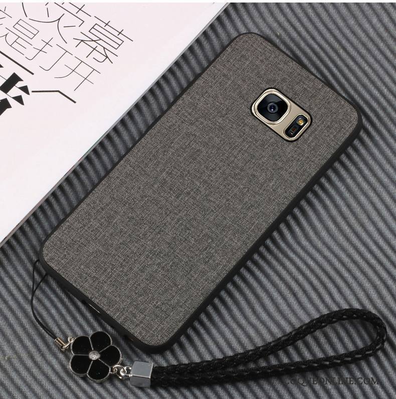 Samsung Galaxy S7 Edge Étui Étoile Fluide Doux Protection Coque Cuir De Téléphone