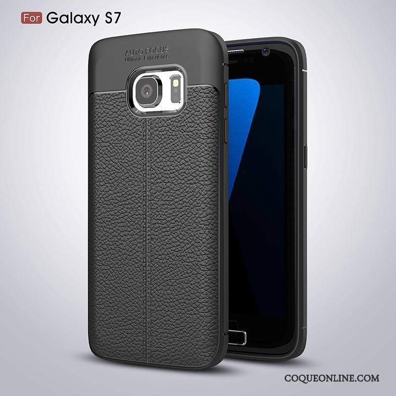 Samsung Galaxy S7 Fluide Doux Créatif Étoile Incassable Personnalité Coque De Téléphone Gris