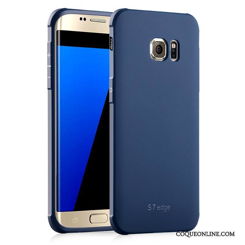 Samsung Galaxy S7 Incassable Gris Étui Silicone Coque Très Mince Protection