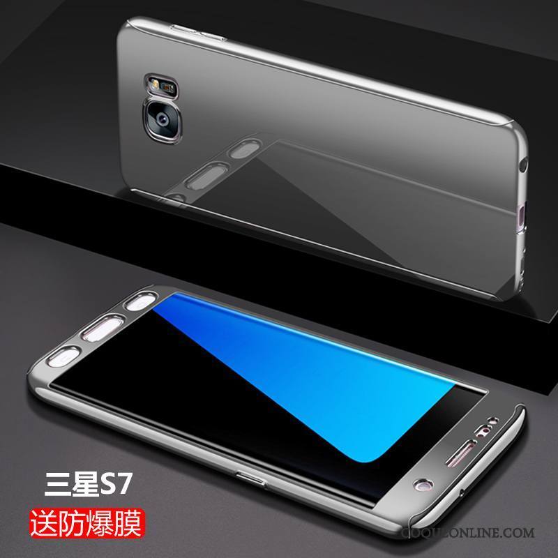 Samsung Galaxy S7 Incassable Personnalité Bleu Tout Compris Étoile Créatif Coque De Téléphone