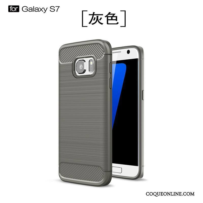 Samsung Galaxy S7 Incassable Étoile Étui Fluide Doux Silicone Coque De Téléphone Tout Compris