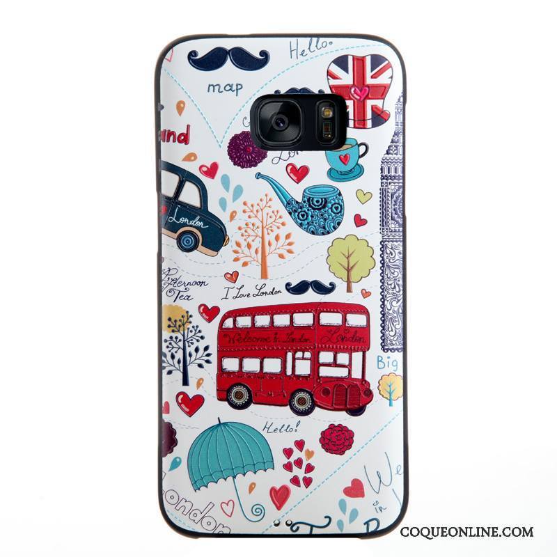 Samsung Galaxy S7 Multicolore Fluide Doux Coque De Téléphone Protection Étui Tendance Silicone