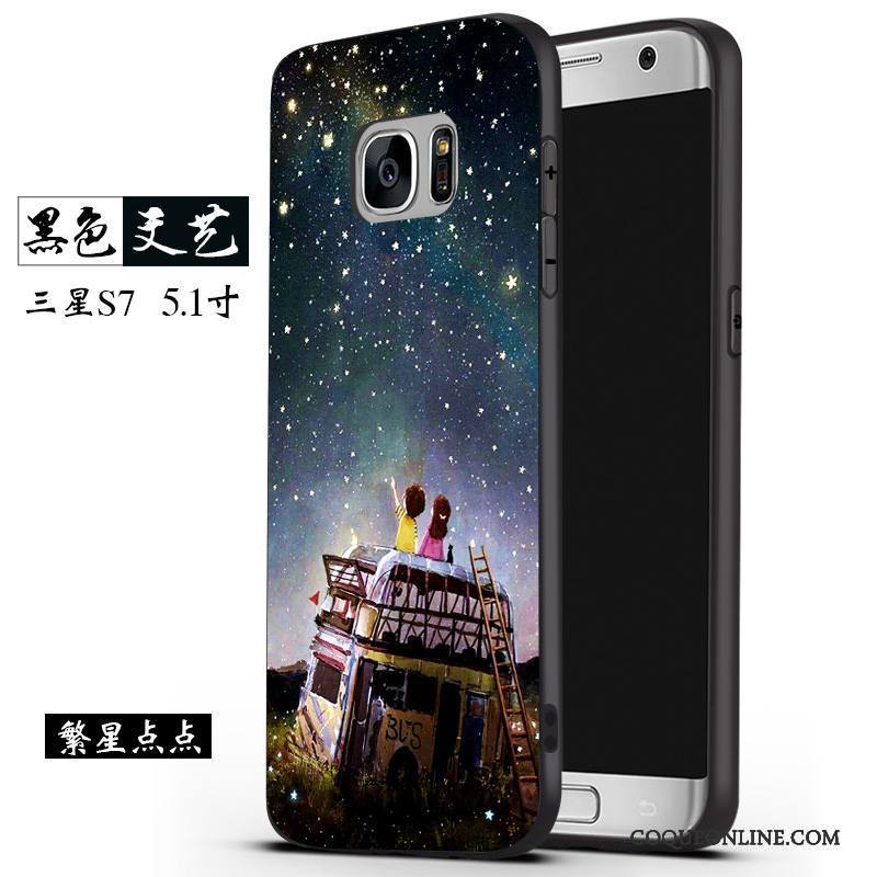 Samsung Galaxy S7 Personnalité Coque De Téléphone Créatif Protection Étui Étoile Incassable