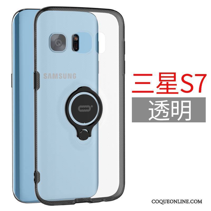 Samsung Galaxy S7 Tout Compris Coque De Téléphone Difficile Support Étui Téléphone Portable Anneau