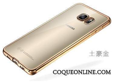 Samsung Galaxy S7 Tout Compris Coque De Téléphone Étoile Or Étui Silicone Placage