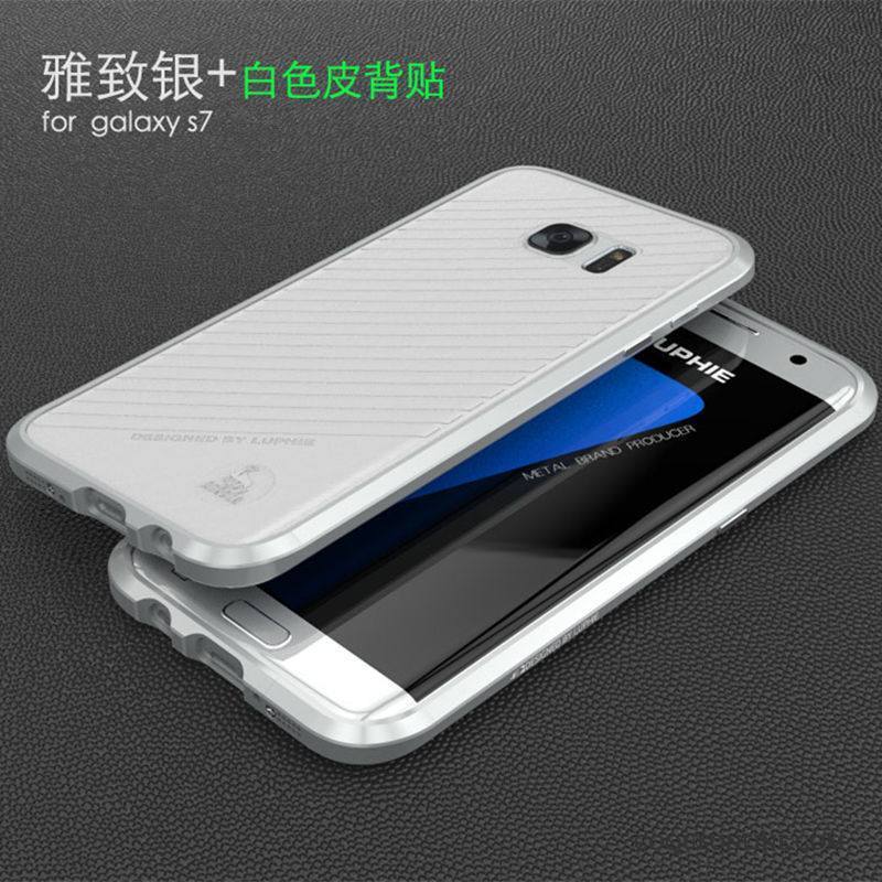 Samsung Galaxy S7 Très Mince Étoile Coque De Téléphone Border Protection Étui Métal
