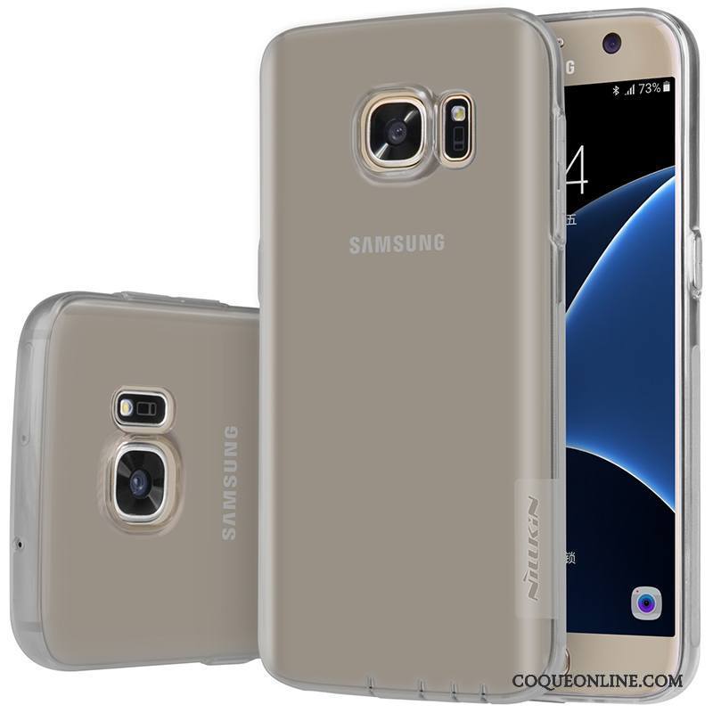 Samsung Galaxy S7 Téléphone Portable Coque De Téléphone Silicone Étui Étoile Très Mince Rose