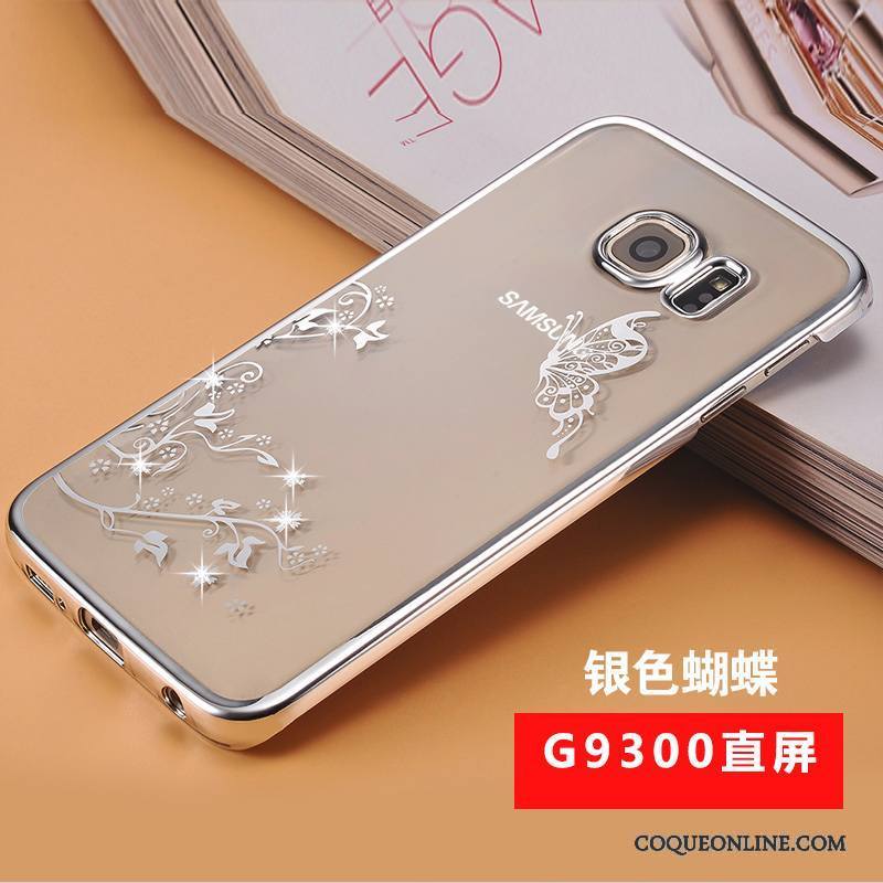 Samsung Galaxy S7 Étoile Protection Incassable Strass Mince Coque De Téléphone Étui