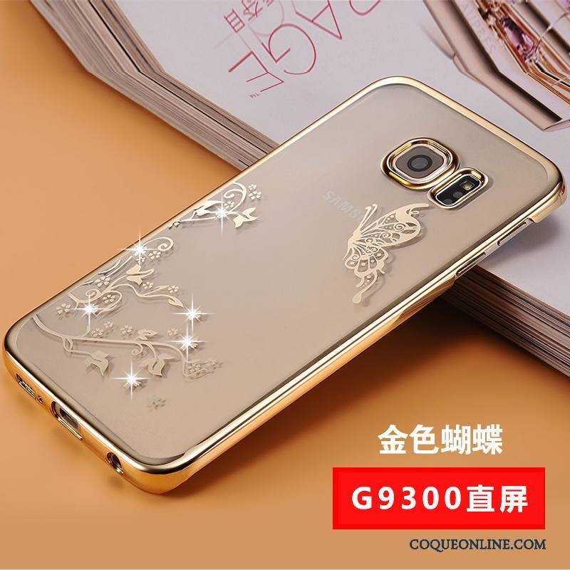 Samsung Galaxy S7 Étoile Protection Incassable Strass Mince Coque De Téléphone Étui