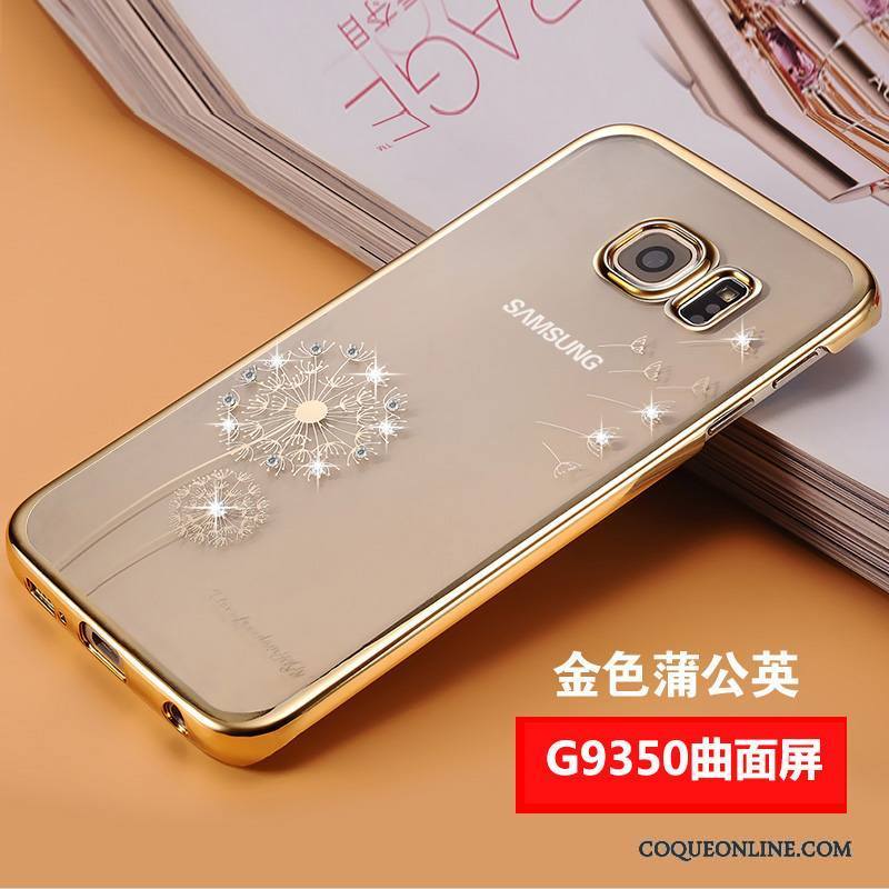 Samsung Galaxy S7 Étoile Protection Incassable Strass Mince Coque De Téléphone Étui