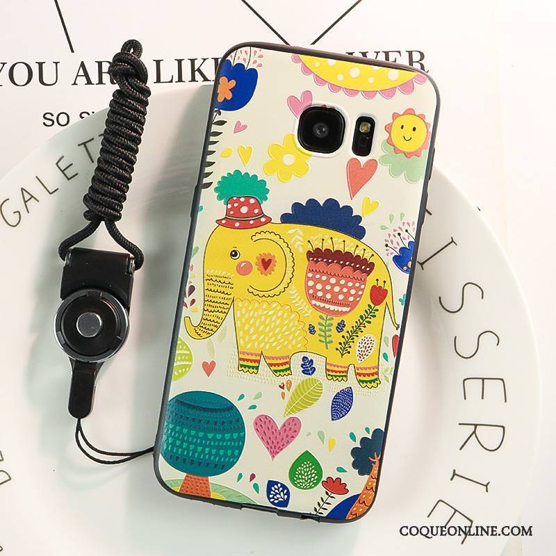 Samsung Galaxy S7 Étoile Tout Compris Créatif Étui Coque De Téléphone Gaufrage Ornements Suspendus