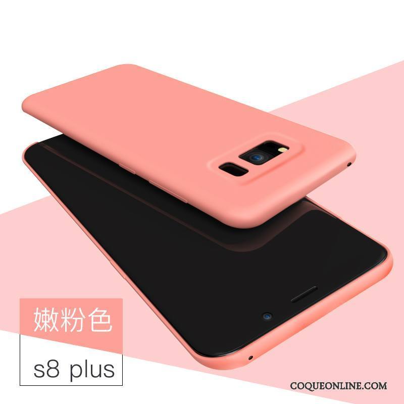 Samsung Galaxy S8+ Bleu Clair Coque Luxe Étoile Étui Silicone De Téléphone