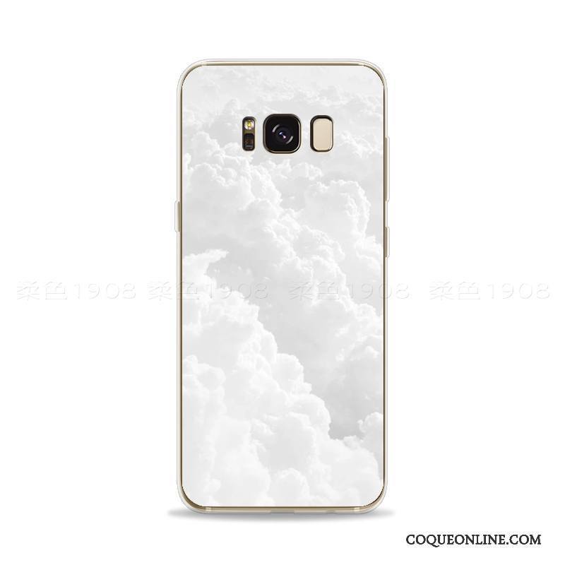 Samsung Galaxy S8 Ciel Étoilé Simple Gaufrage Art Fluide Doux Coque De Téléphone Personnalité