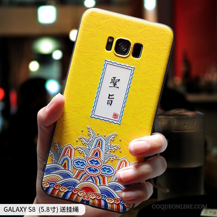 Samsung Galaxy S8+ Coque Amoureux Créatif Tendance Personnalité Étoile Incassable Étui