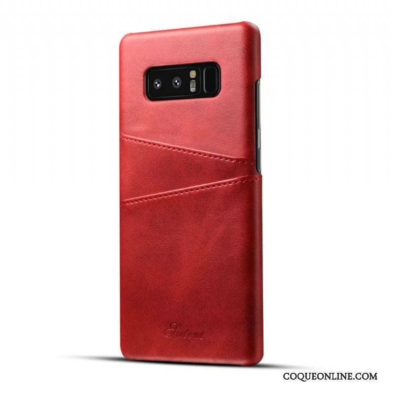 Samsung Galaxy S8+ Coque De Téléphone Beau Étoile Cuir Véritable Bleu Étui Protection