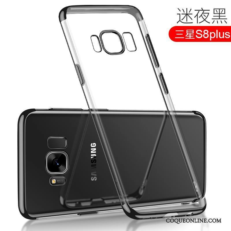 Samsung Galaxy S8+ Coque De Téléphone Bleu Étoile Transparent Tout Compris Très Mince Placage