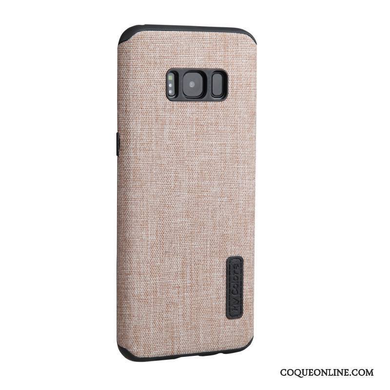 Samsung Galaxy S8+ Coque De Téléphone Fluide Doux Business Étoile Bleu Étui Incassable