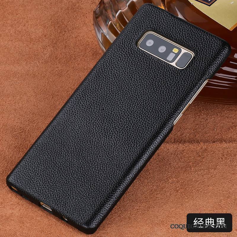 Samsung Galaxy S8+ Coque De Téléphone Personnalité Tout Compris Business Étui En Cuir Tendance Incassable