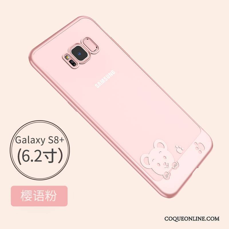 Samsung Galaxy S8+ Coque De Téléphone Étoile Tout Compris Fluide Doux Or Très Mince Créatif