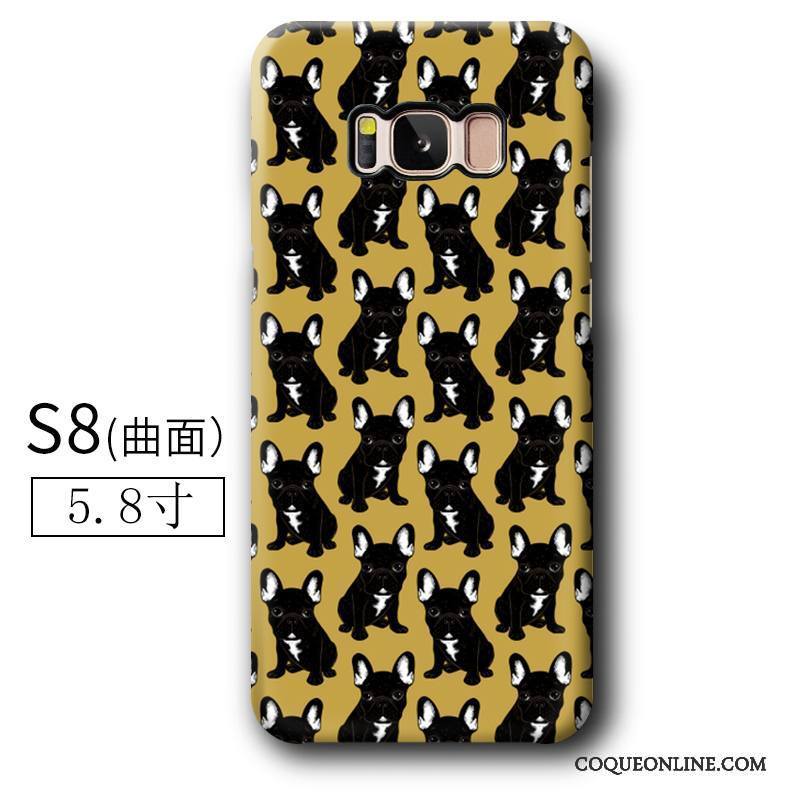 Samsung Galaxy S8+ Coque Personnalité Créatif Incassable Bovins Difficile Dessin Animé Étoile