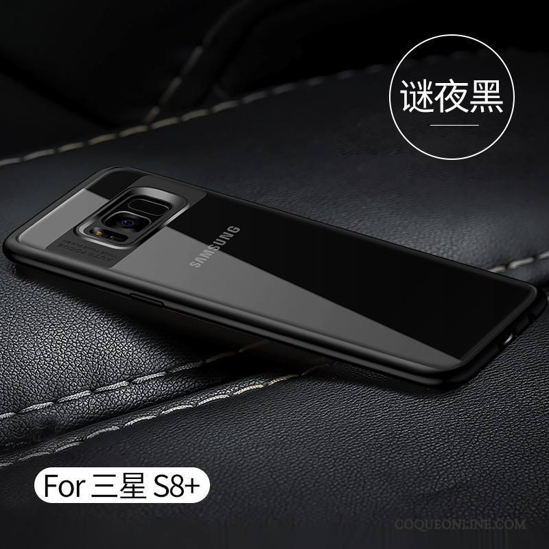 Samsung Galaxy S8+ Coque Personnalité Créatif Protection Silicone Étui Étoile Transparent