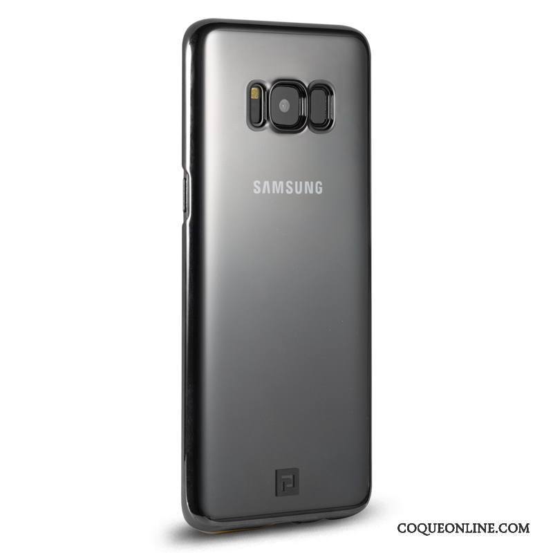Samsung Galaxy S8 Coque Tendance Transparent Protection Placage Très Mince Incassable Difficile