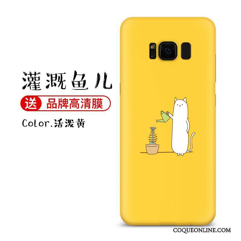 Samsung Galaxy S8+ Coque Tout Compris Incassable Étui Rouge Étoile Créatif Charmant