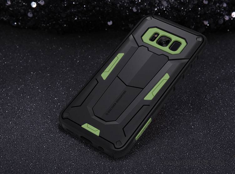 Samsung Galaxy S8+ Coque Étoile Bicolore Fluide Doux Tout Compris Incassable Difficile Étui