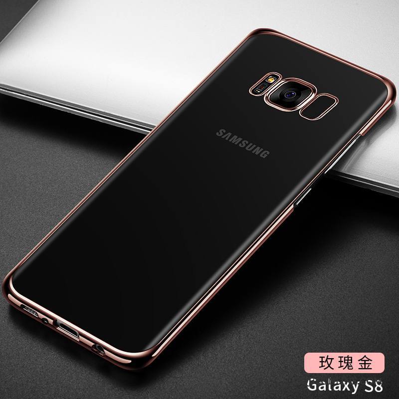 Samsung Galaxy S8+ Coque Étoile Légère Incassable Difficile Rouge Tendance Protection