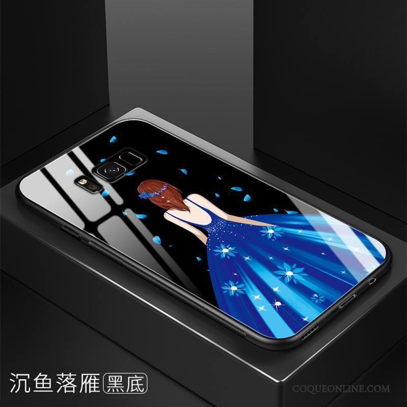 Samsung Galaxy S8 Coque Étoile Noir De Téléphone Protection Nouveau Difficile