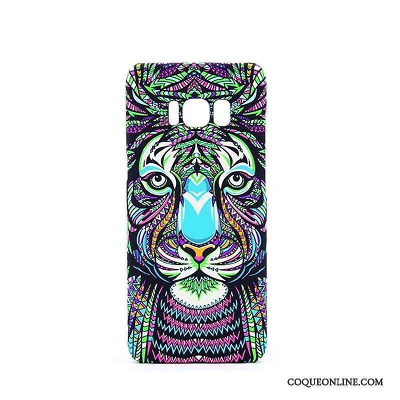 Samsung Galaxy S8 Coque Étoile Protection Difficile Tendance Lumineuses Animal Délavé En Daim